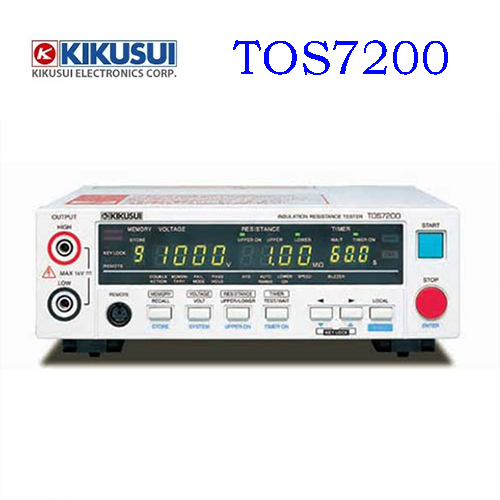 KIKUSUI菊水TOS7200-绝缘电阻测试仪